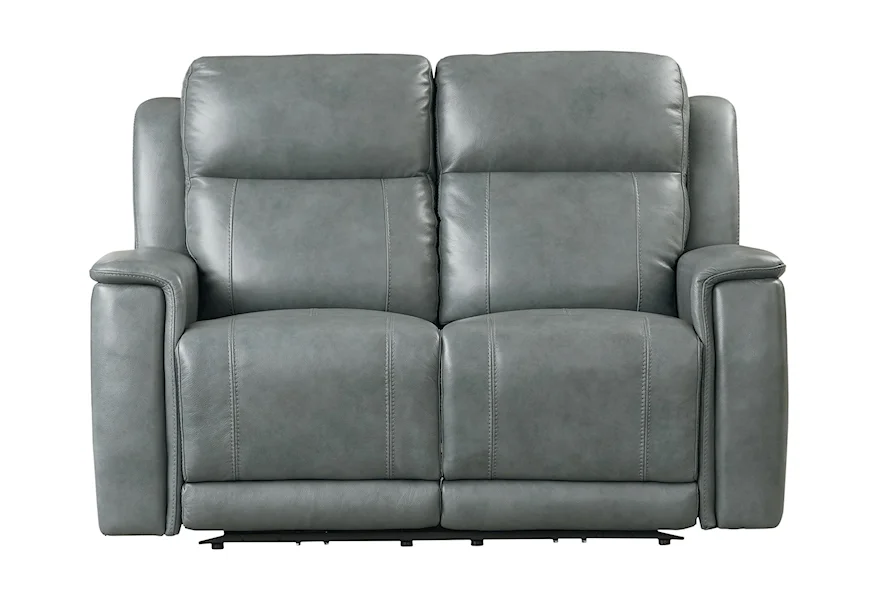 Club Level - Conover Power Reclining Loveseat by Bassett at Esprit Decor Home Furnishings