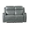 Bassett Club Level - Conover Power Reclining Loveseat