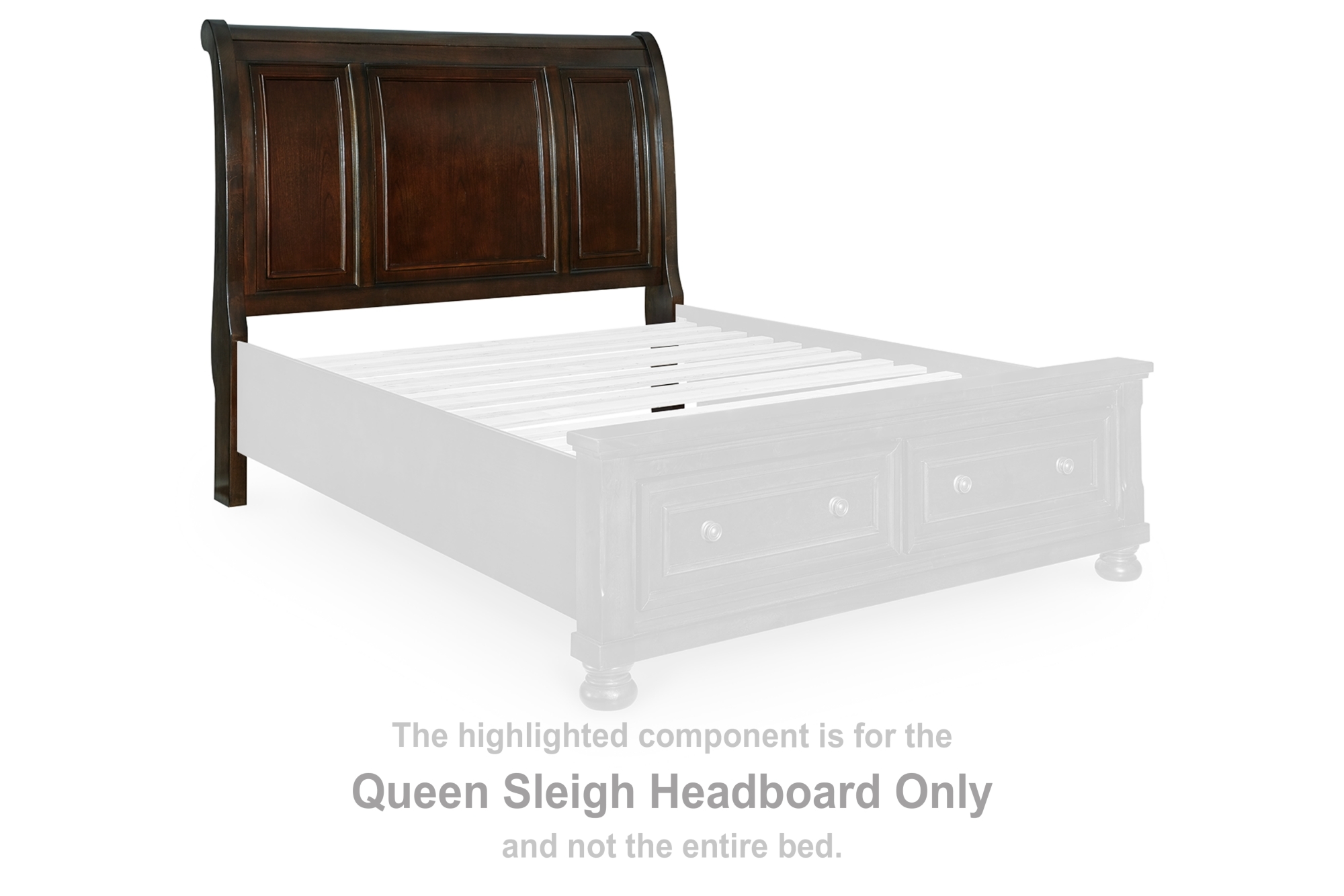 Millennium Porter Queen Sleigh Headboard