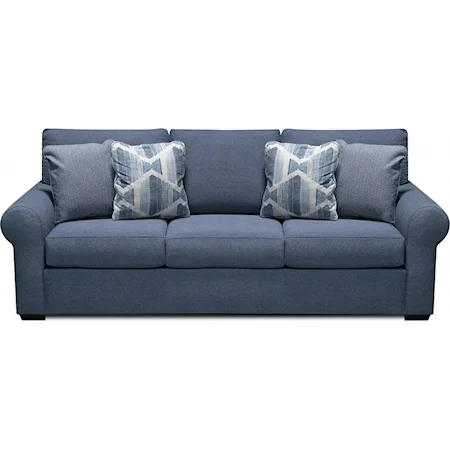 Casual Sofa with Drop Down Tray