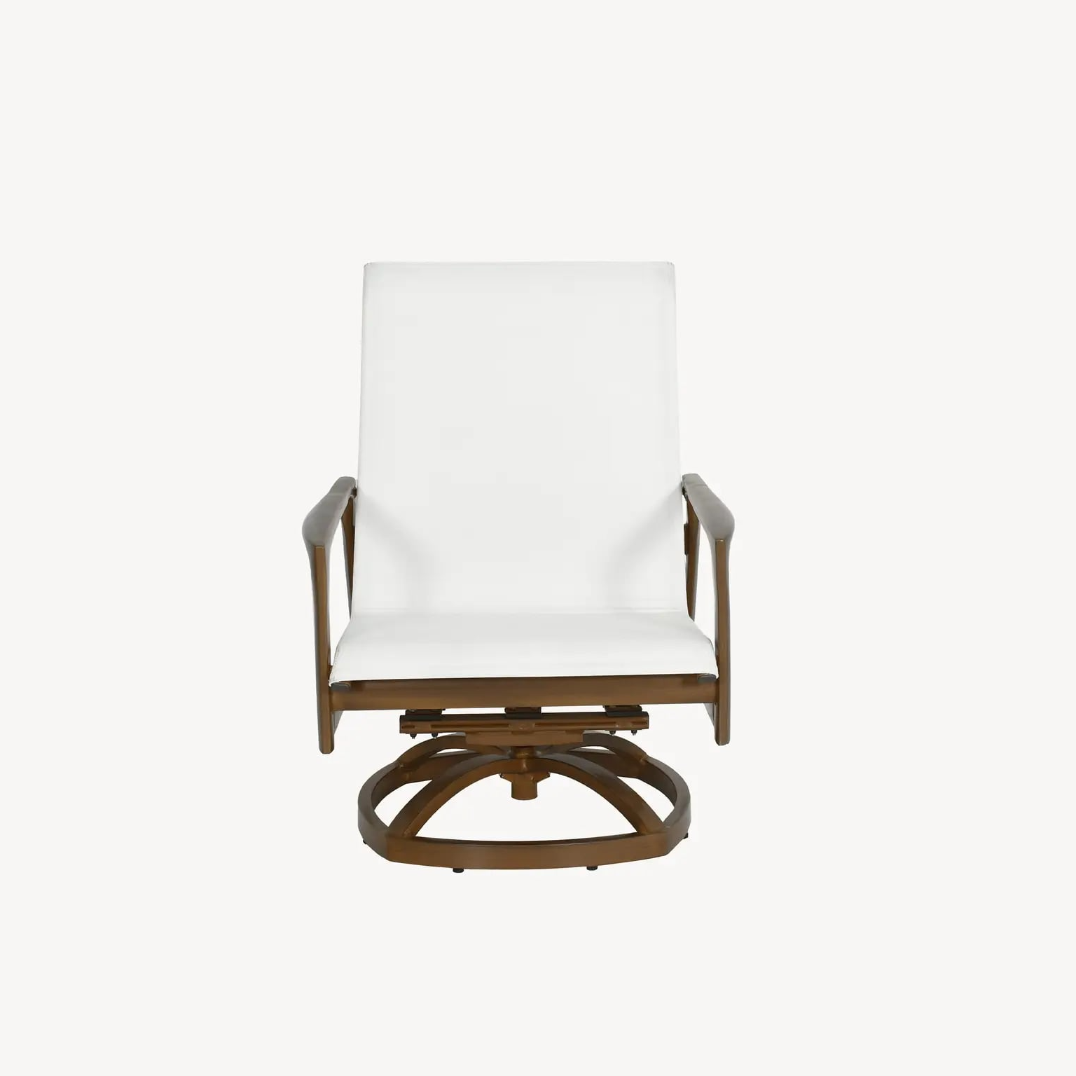 Castelle Berkeley Padded Sling Lounge Swivel Rocker