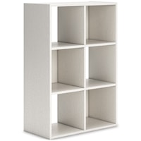 White Six Cube Organizer