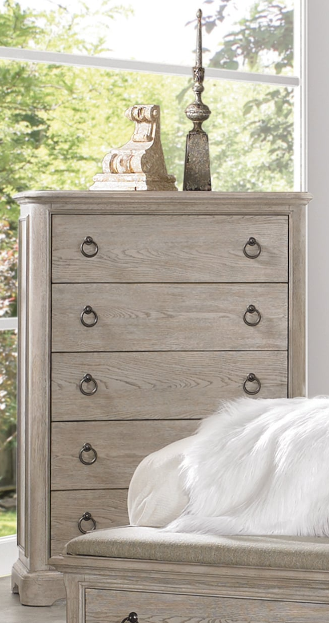 Riverside Furniture Anniston 47565 Transitional 5Drawer Chest Wayside Furniture & Mattress