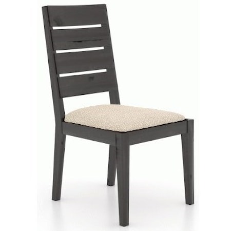 Customizable Side Chair w/ Upholstered Seat