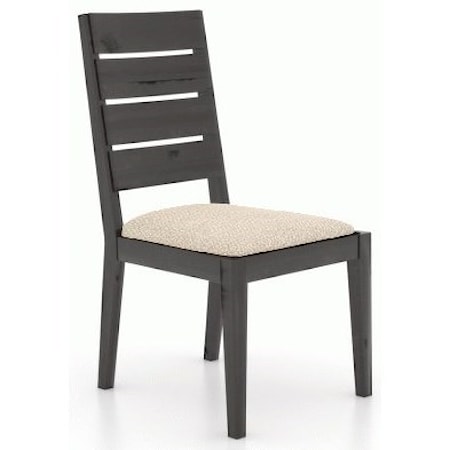 Customizable Side Chair w/ Upholstered Seat