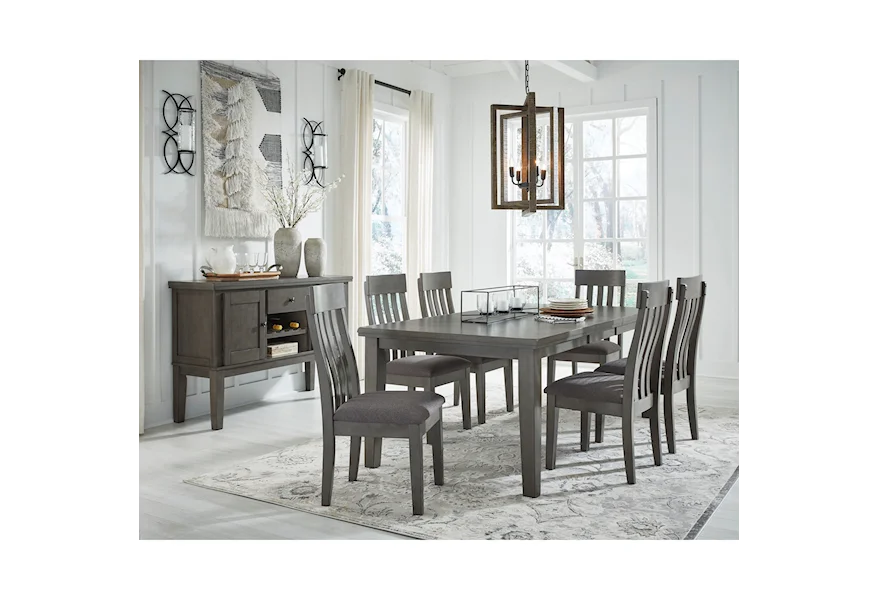 Hallanden Dining Room Group by Signature Design by Ashley at VanDrie Home Furnishings