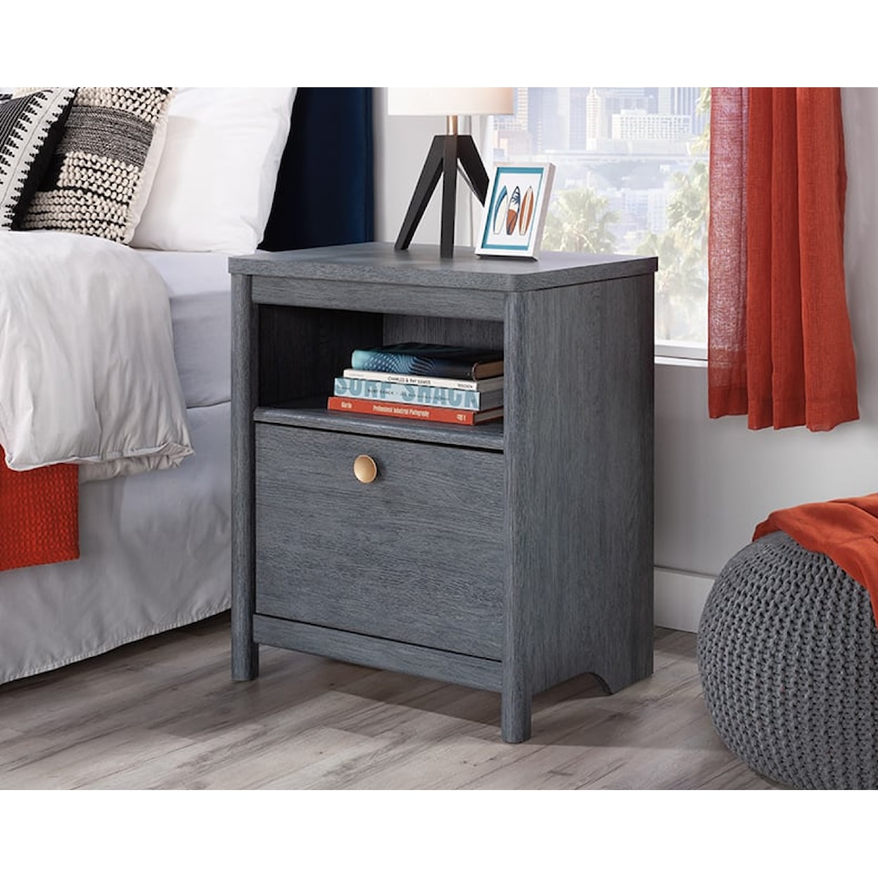 Sauder Dover Edge One-Drawer Nightstand