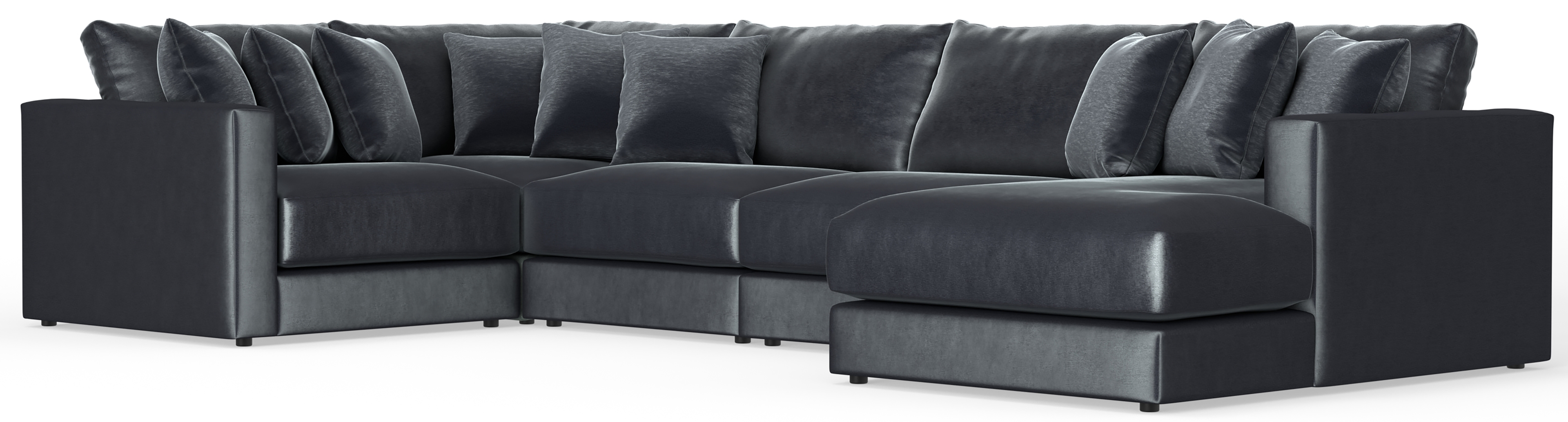 5-Piece Sectional Sofa with Chaise