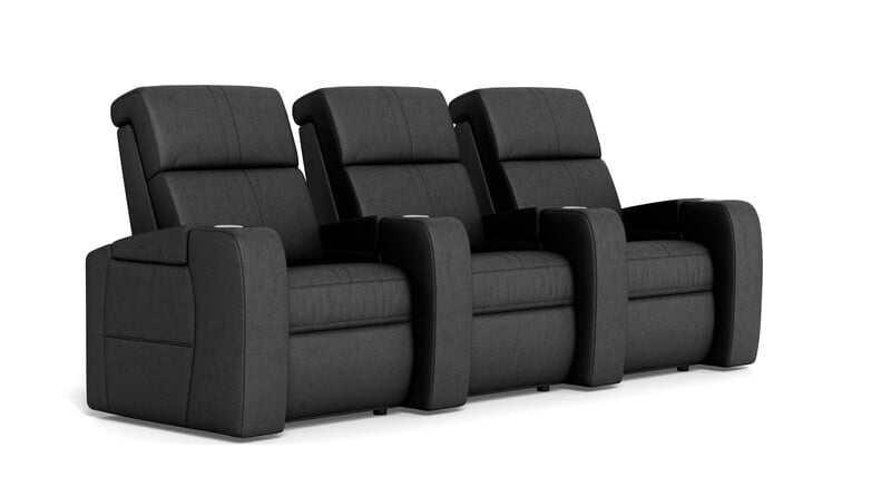 Flicks 3-Seat Straight Theater Seating