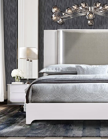 EVEREST WHITE QUEEN BED |