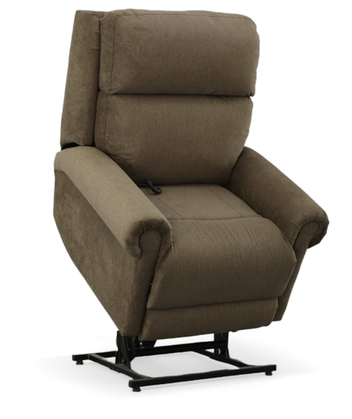 Casual Power Lift Recliner with Lumbar Support