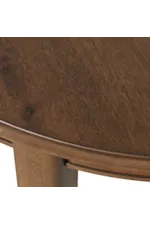 Jofran Carson's Oak Transitional Dining Table with Leaf