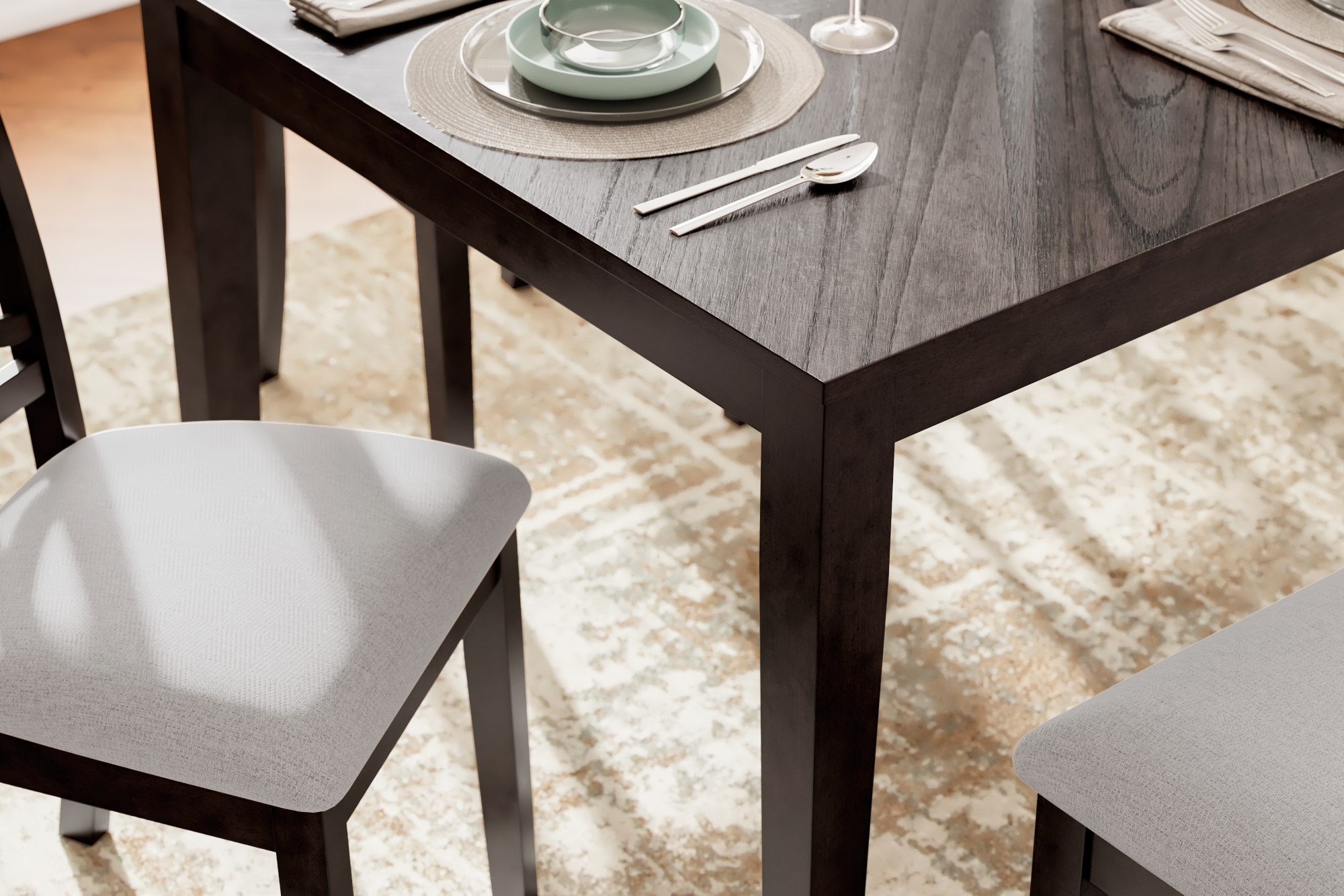 Dining Room Table Set (6/Cn)