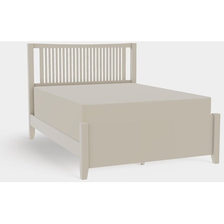 Atwood Queen Low Footboard Spindle Bed