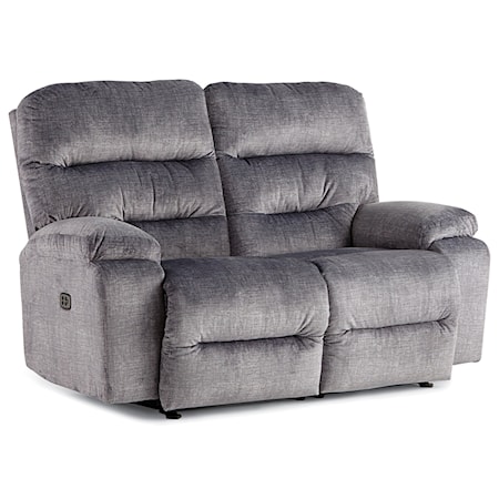 Power Reclining Space Saver Loveseat