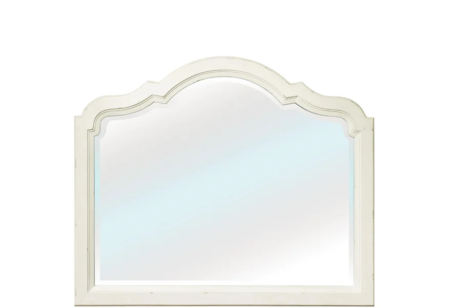 Grand Haven Landscape Mirror by Riverside Furniture at Powell's Furniture and Mattress