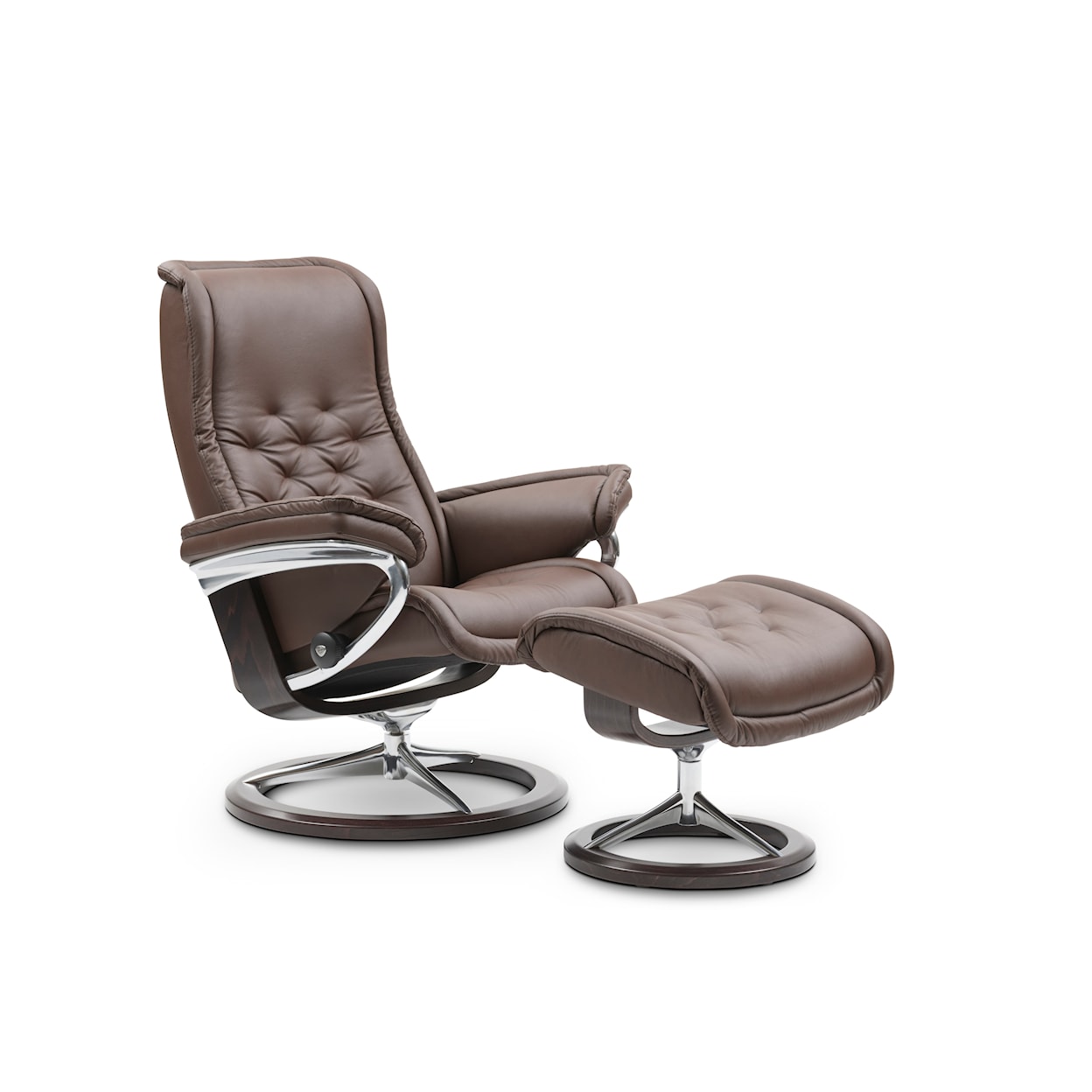 Stressless by Ekornes Royal 2021 Medium Signature Base Recliner