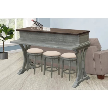 4-Piece Console Table Set