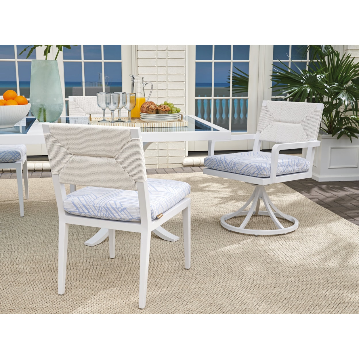 Tommy Bahama Outdoor Living Ocean Breeze Promenade 3460-13SRx1+CS3460 ...