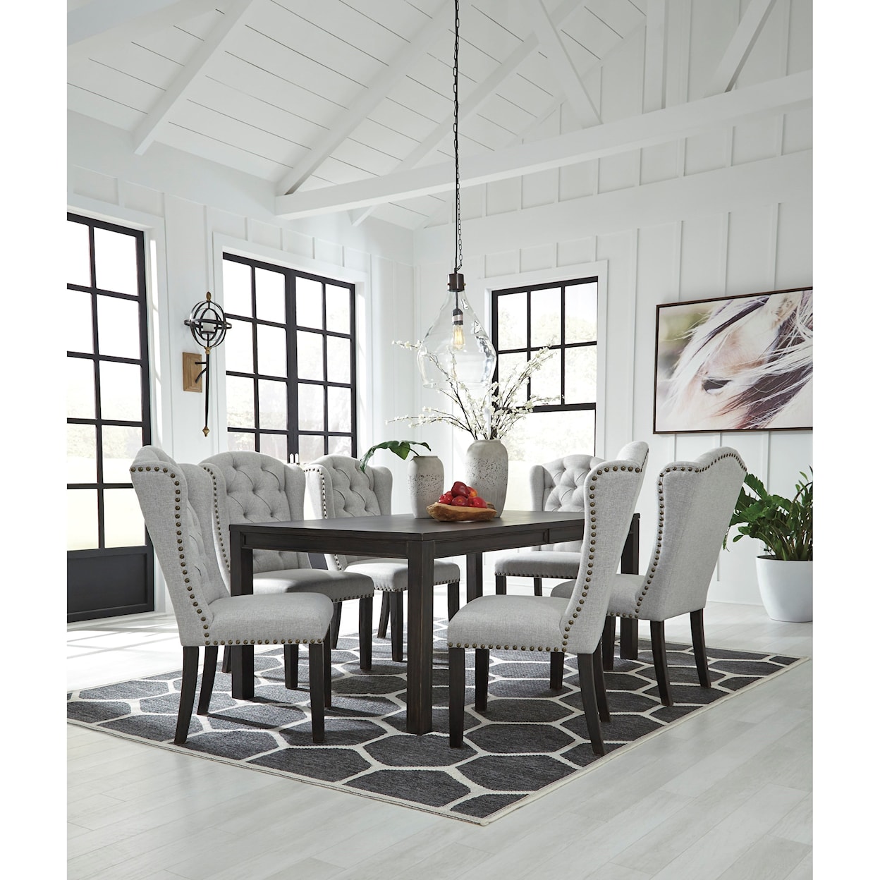 Signature Design by Ashley Furniture Jeanette 7-Piece Dining Set