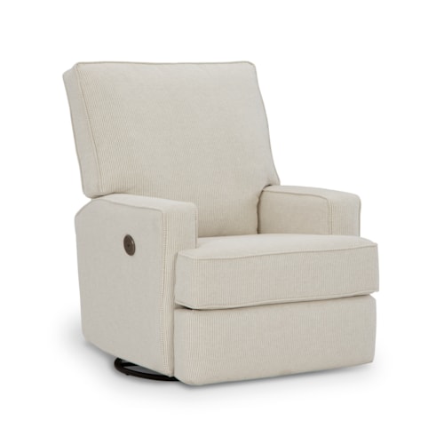 Contemporary Power Swivel Glider Recliner