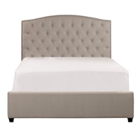 Lila Upholstered King Complete Bed