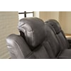 Signature Design by Ashley Fyne-Dyme Power Reclining Loveseat With Console