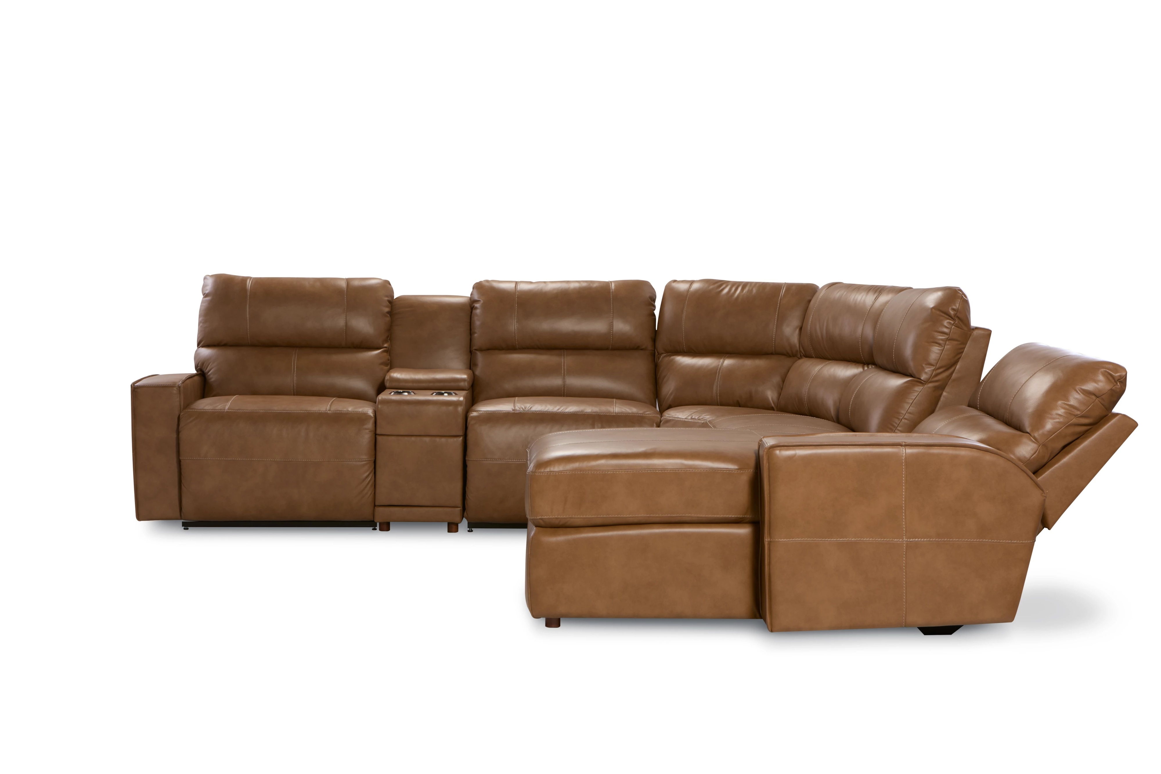 4-Seat Manual Reclining Sectional Sofa
