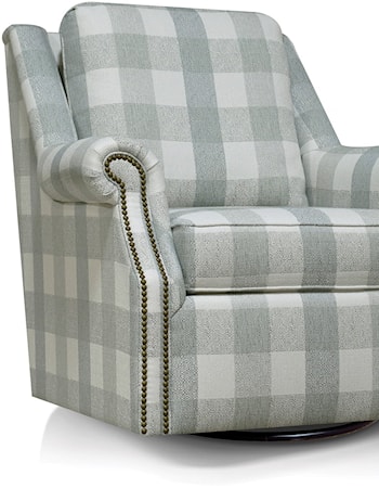 Swivel Glider Accent Chair