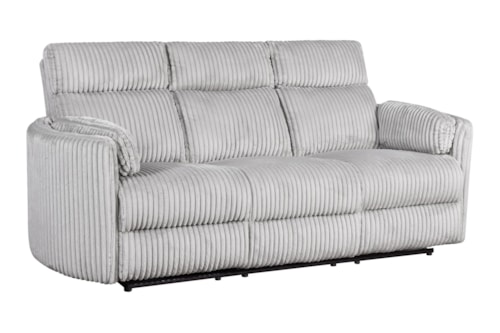 Casual Power Reclining Sofa with USB Port