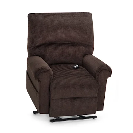 Casual Power Reclining Lift Chair with Remote