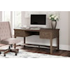 Ashley Signature Design Janismore Home Office Storage Leg Desk