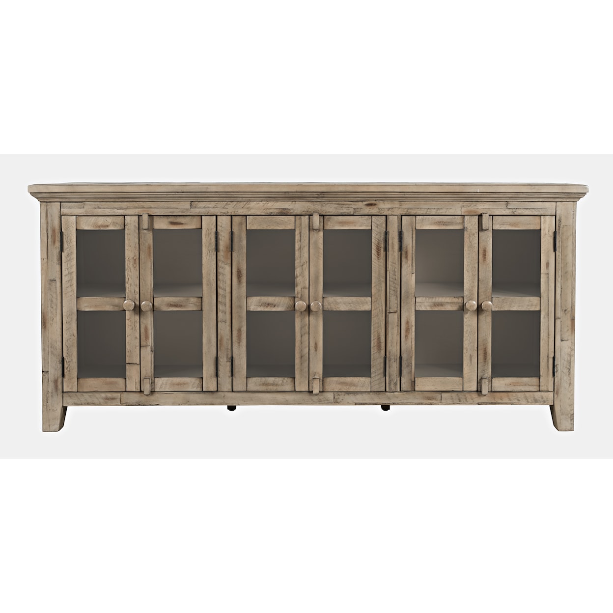 Jofran Rustic Shores 6 Door Low Cabinet