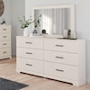 Signature Design by Ashley Furniture Stelsie Dresser & Bedroom Mirror