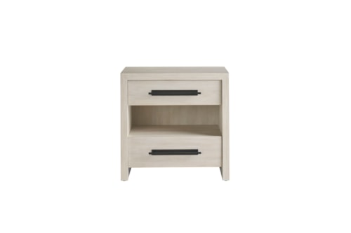 River Rock 2-Drawer Nightstand