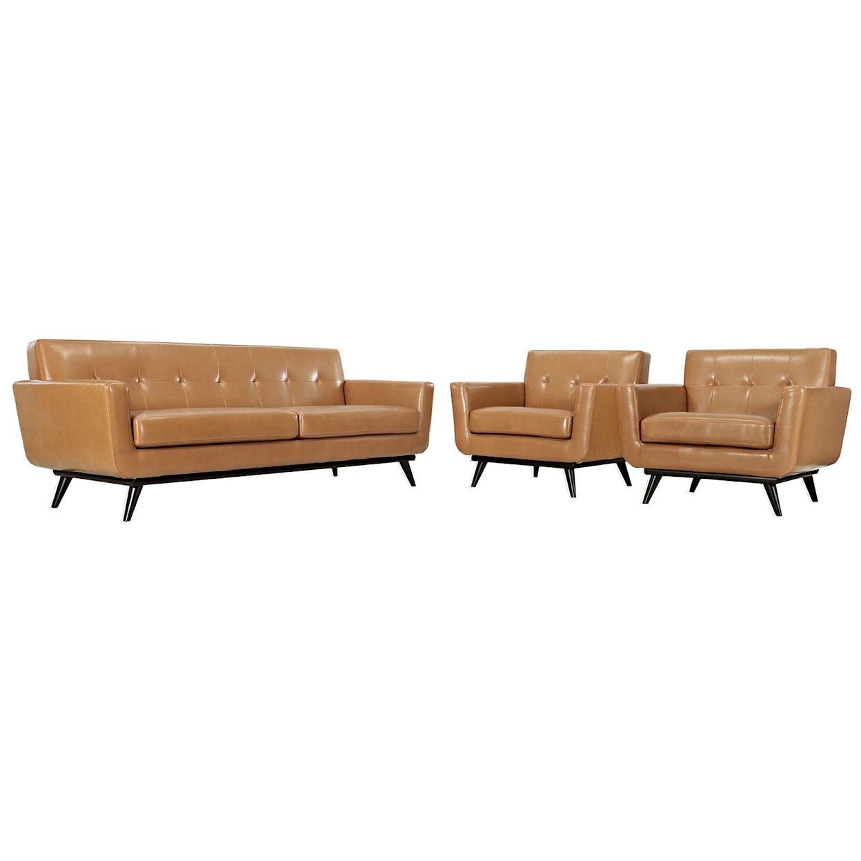 Modway Engage 3 Piece Living Room Set