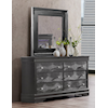 Global Furniture Pompei Square Dresser Mirror