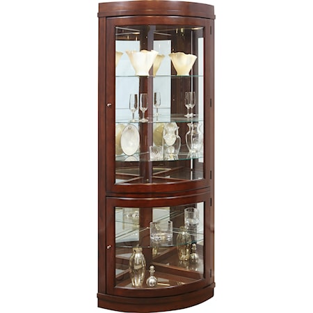 Corner Curio Cabinet