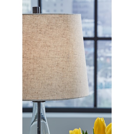 Glass Table Lamp (Set of 2)