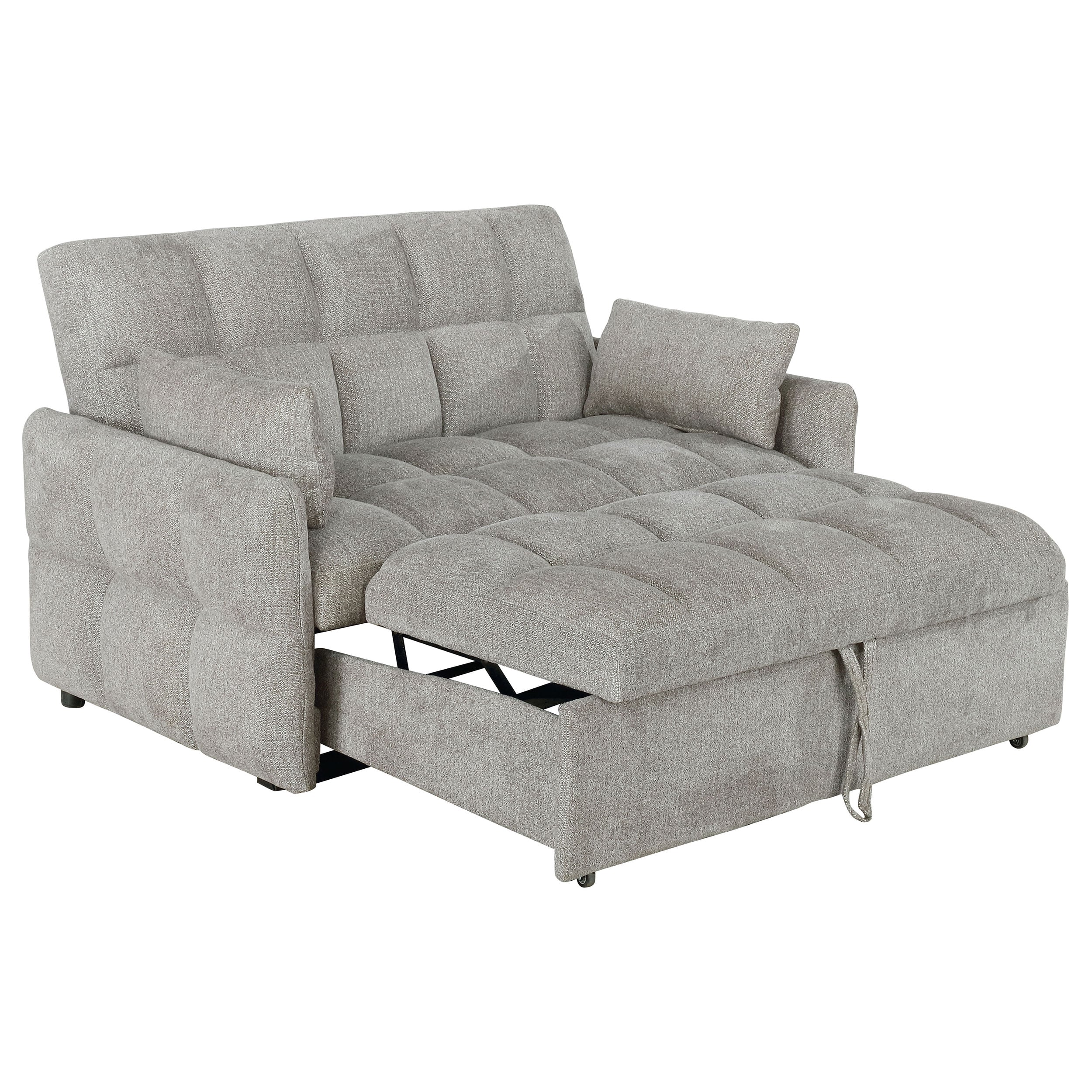 Coaster Cotswold Convertible Sleeper Sofa Bed Light