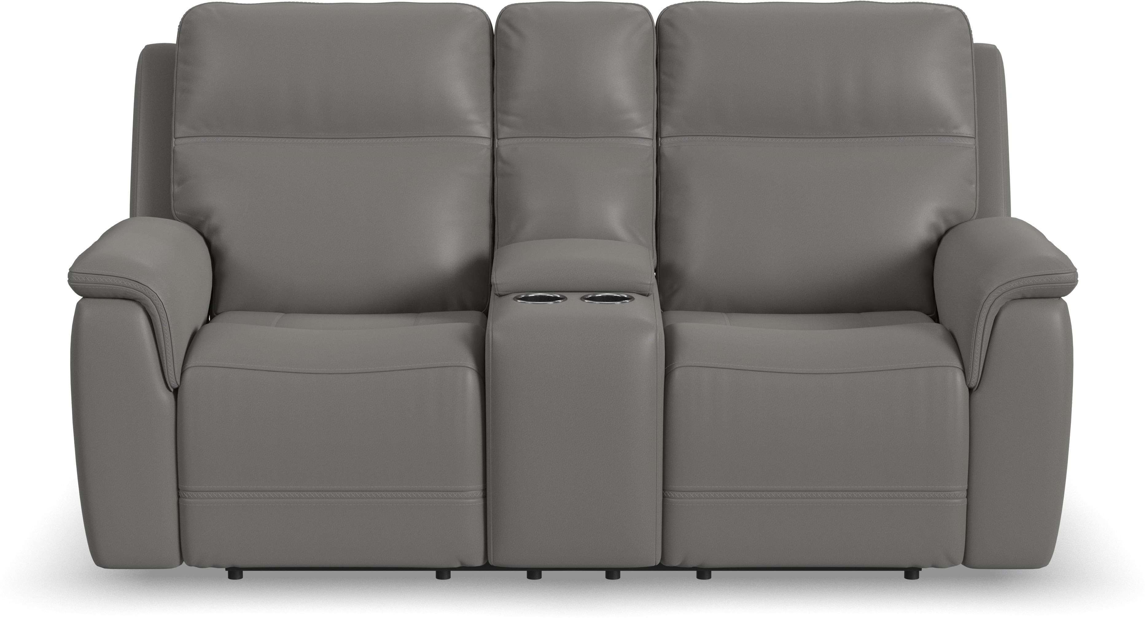 Power Reclining Console Loveseat