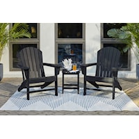 2 Adirondack Chairs and End Table Set