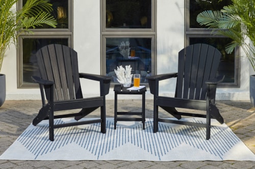 2 Adirondack Chairs and End Table Set