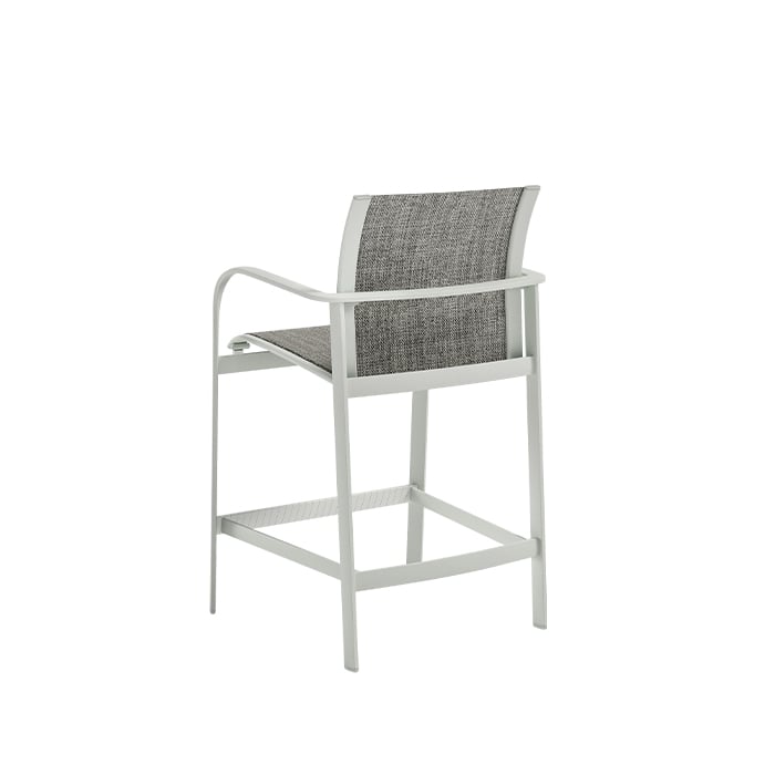 Tropitone Twist Twist Sling Stationary Bar Stool