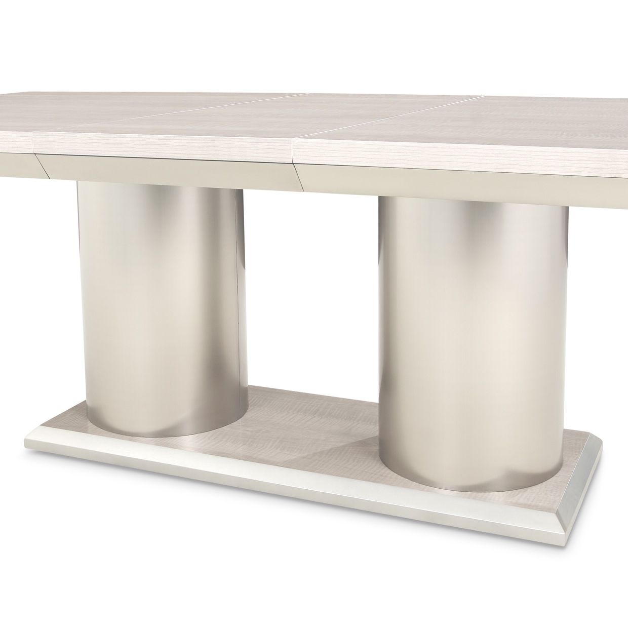 Michael Amini Marin 77" Rect. Double-Pedestal Ext. Dining Table