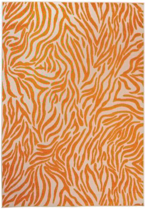 3'6" x 5'6" Orange Rectangle Rug