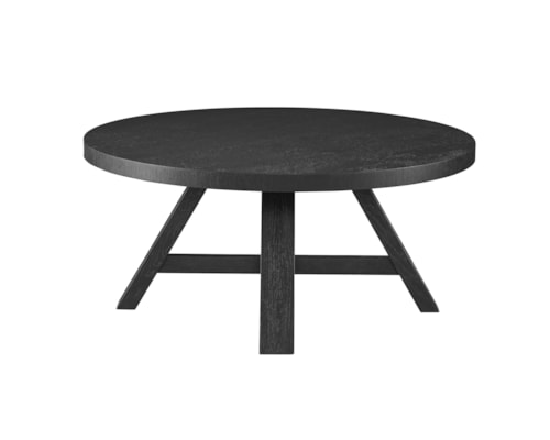Modern Farmhouse Round Cocktail Table
