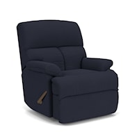 Casual Power Wall Recliner with Chaise Seating