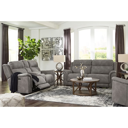 Power Reclining Living Room Group