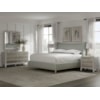 A.R.T. Furniture Inc Upholstered Bed Program Edwin Queen Wing Shelter Uph Bed